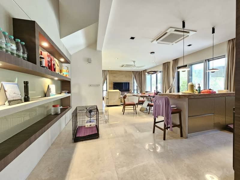 Cluster House for Sale in Jade Hills (Kajang) - Lewis Tam - Living Room - PropertyGuru.com.my