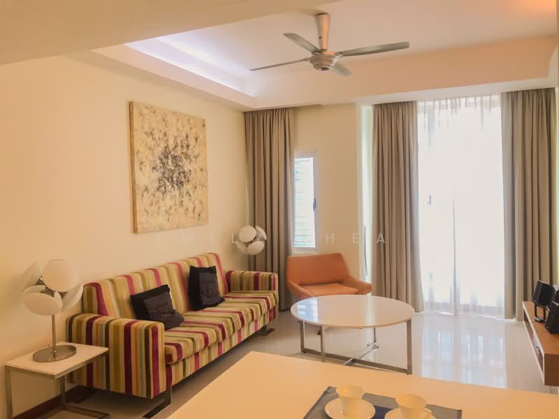 Kondominium untuk Dijual di Cormar Suites (Fraser Place (Lot 163)) - Emily Thea - Living Room - PropertyGuru.com.my