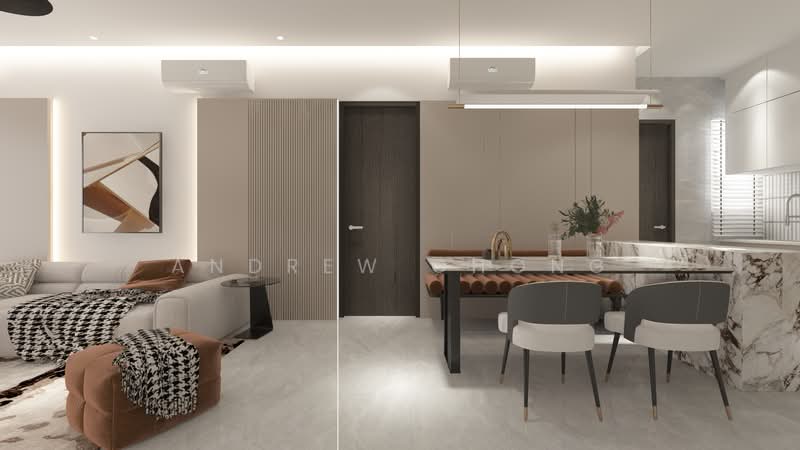 Kondominium untuk Dijual di Codrington Residence - Andrew Chong - Living Room - PropertyGuru.com.my