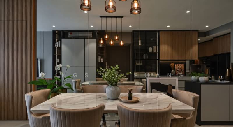 Servis Apartment untuk Dijual di Gaya Residency - Kingsley Phang - Dining Room - PropertyGuru.com.my