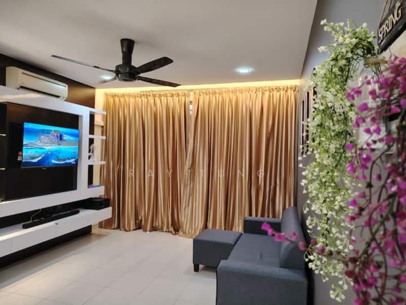 Service Residence for Sale at Tebrau City Residences - Ray Tung - Living Room - PropertyGuru.com.my