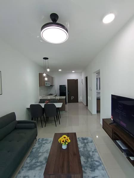 Service Residence for Rent at Country Garden Central Park - Pan Pan - Living Room - PropertyGuru.com.my