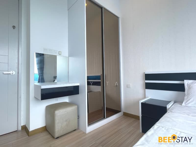 Servis Apartment untuk Disewa di The Wave Residence - Toby Tan - Bedroom - PropertyGuru.com.my