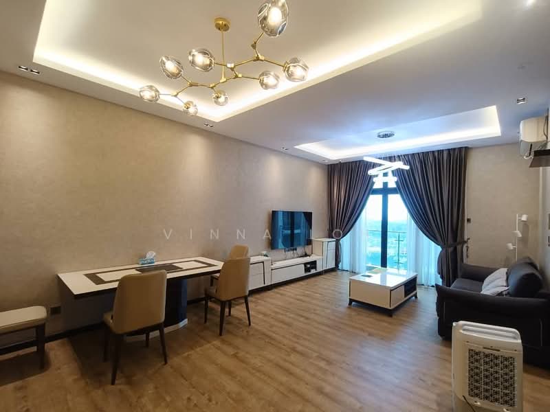 Service Residence for Sale at D'Summit Residences - Vinna Loh - Living Room - PropertyGuru.com.my