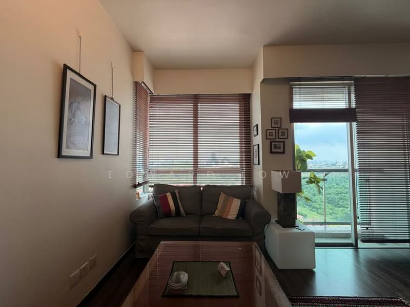 Servis Apartment untuk Dijual di Solaris Dutamas - Edward Low - Living Room - PropertyGuru.com.my