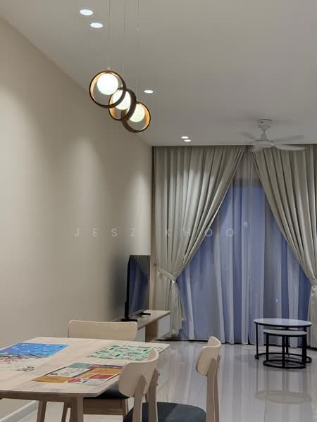 Service Residence for Rent at Sunway Belfield - JESZ KHOO - Living Room - PropertyGuru.com.my