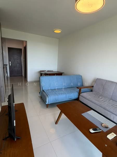 Pangsapuri untuk Disewa di Regalia Park @ Forest City - Hong Charng Lee - Living Room - PropertyGuru.com.my