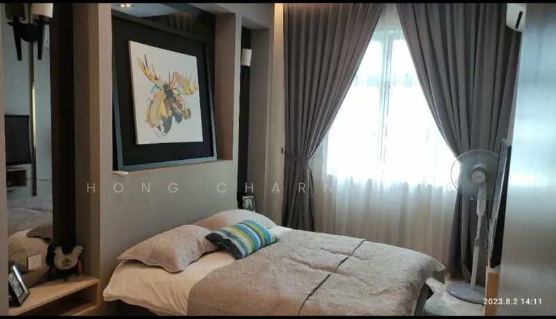Service Residence for Rent at Meridin Bayvue @ Sierra Perdana - Hong Charng Lee - Bedroom - PropertyGuru.com.my