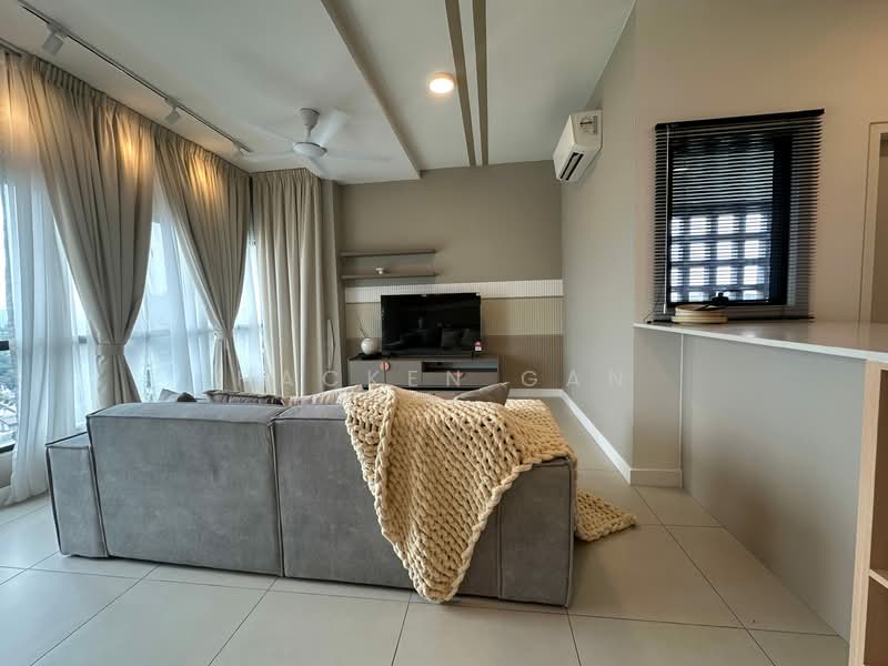 Servis Apartment untuk Disewa di Maya Ara Residences - Hacken Gan - Living Room - PropertyGuru.com.my
