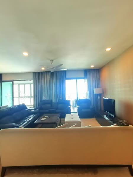 Kondominium untuk Disewa di Seni Mont Kiara - Quintus Hiew - Living Room - PropertyGuru.com.my