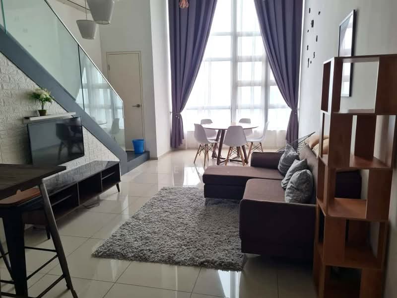 Service Residence for Rent at EkoCheras Service Residences - Kew . - Living Room - PropertyGuru.com.my