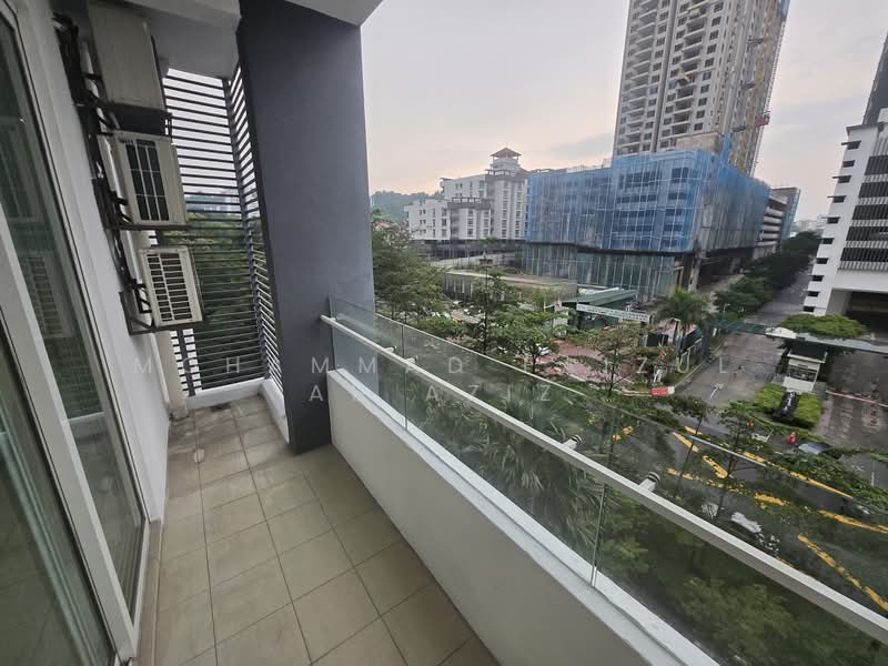 Kondominium untuk Disewa di Scenaria @ North Kiara Hills - Mohammad Faizul Ab Aziz - Balcony - PropertyGuru.com.my