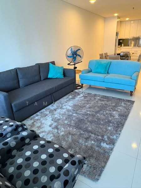 Servis Apartment untuk Disewa di Mercu Summer Suites - Tammy Wong - Living Room - PropertyGuru.com.my