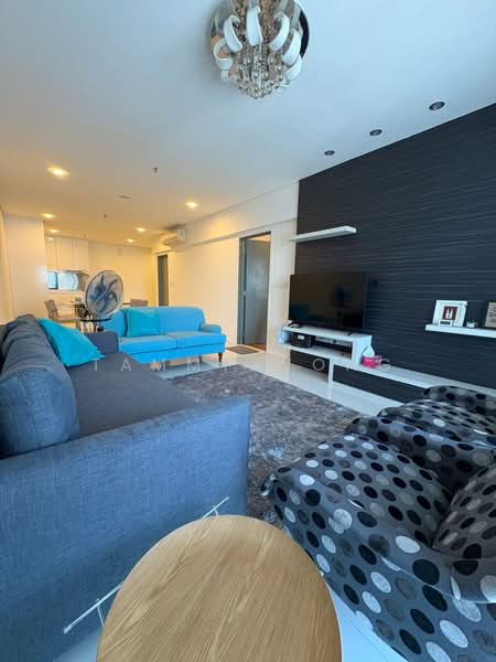 Servis Apartment untuk Disewa di Mercu Summer Suites - Tammy Wong - Living Room - PropertyGuru.com.my