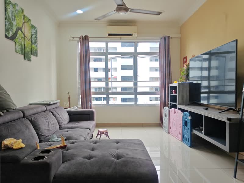 Kondominium untuk Dijual di Residensi Rampai (The Parc Tower) - Mandy Khoo - Living Room - PropertyGuru.com.my