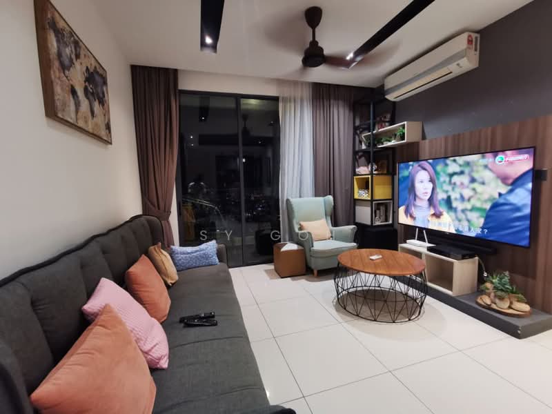 Service Residence for Sale at LakePark Residence @ KL North - SY Goh - Living Room - PropertyGuru.com.my