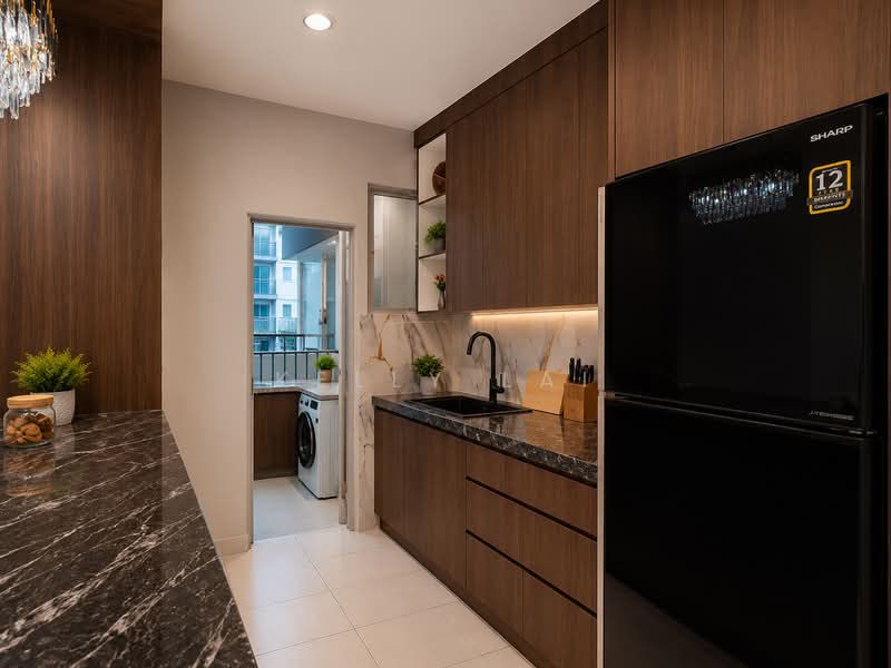 Service Residence for Sale at The Zizz @ Damansara North - Kelly Lai - Kitchen - PropertyGuru.com.my