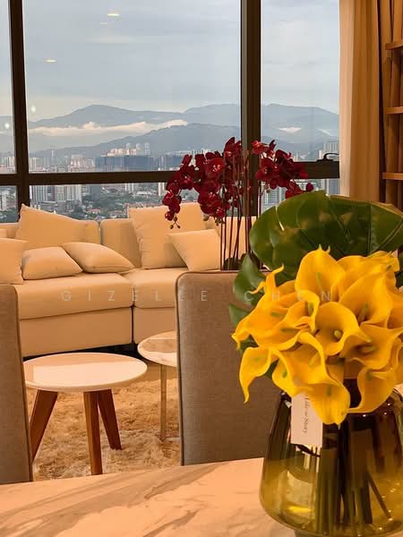 Service Residence for Rent at Aria - Gizelle Chen - Living Room - PropertyGuru.com.my