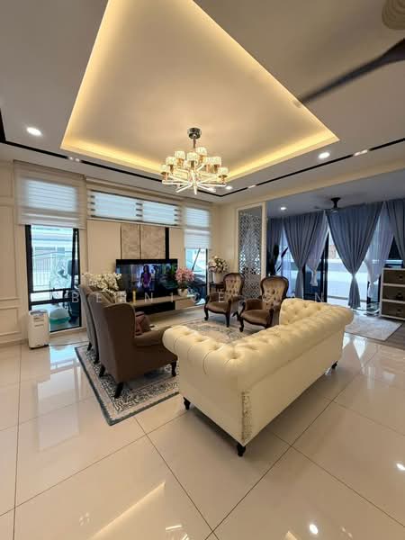 Semi-Detached House for Sale in Taman Eko Botanic (Gelang Patah) - Bernice Gan - Living Room - PropertyGuru.com.my