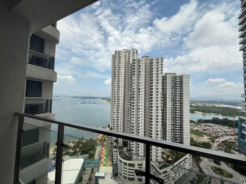 Kondominium untuk Disewa di Amberside @ Country Garden Danga Bay - Edward Tan - Balcony - PropertyGuru.com.my