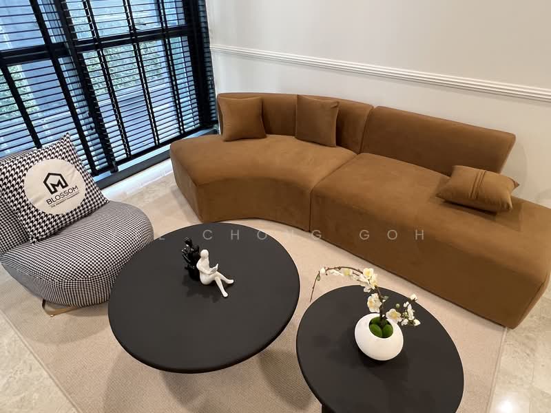 Service Residence for Rent at TRX Residences - Yee Chong Goh - Living Room - PropertyGuru.com.my