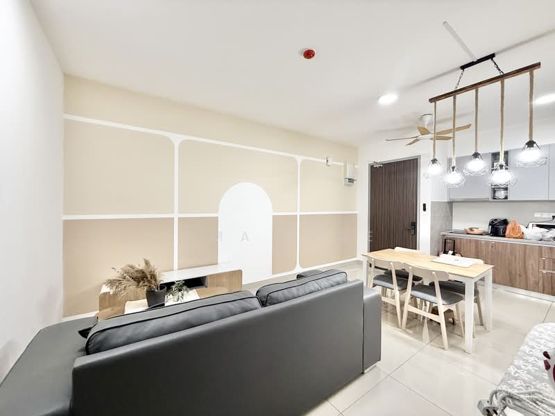 Servis Apartment untuk Disewa di M Vertica - Irma Rose - Living Room - PropertyGuru.com.my