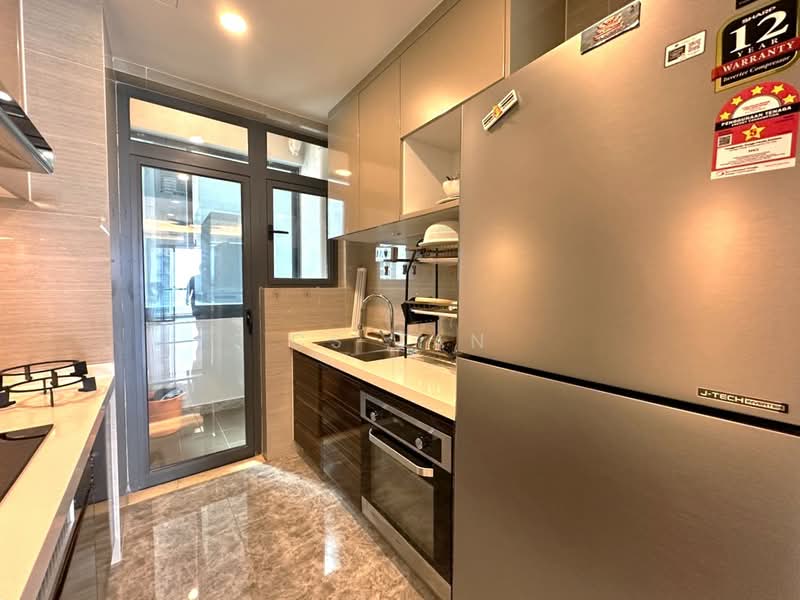 Condominium for Rent at R&F Princess Cove Phase 2-Seine Region - CS Tan - Kitchen - PropertyGuru.com.my
