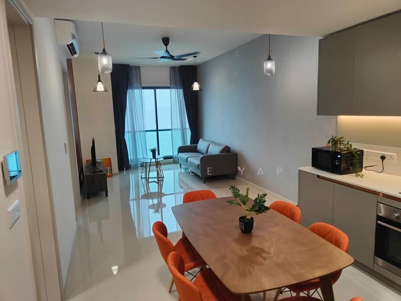 Servis Apartment untuk Dijual di Residensi Solaris Parq - Tien Ee Yap - Living Room - PropertyGuru.com.my