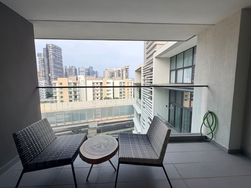 Kondominium untuk Disewa di Seri Ampang Hilir Residences - Alvin Chia - Balcony - PropertyGuru.com.my