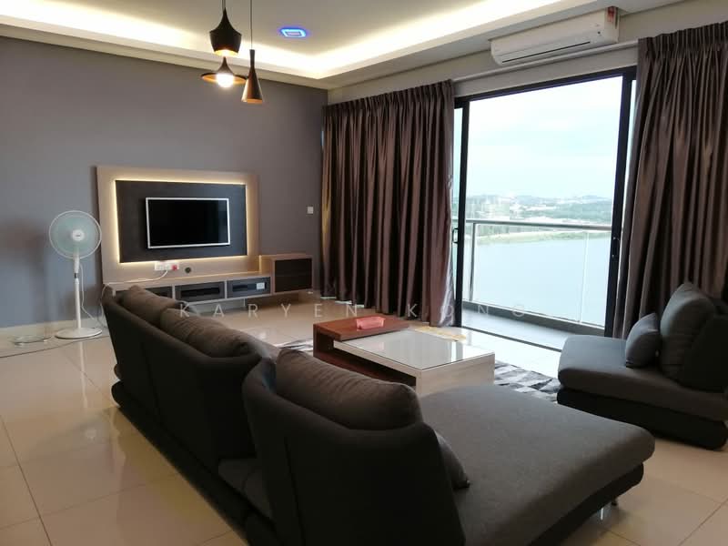 Kondominium untuk Disewa di Skyvilla @ D'Island - Karyen Kong - Living Room - PropertyGuru.com.my