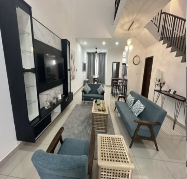 2-storey Terraced House for Rent in Setia Safiro (Cyberjaya) - Krystal Lim - Living Room - PropertyGuru.com.my