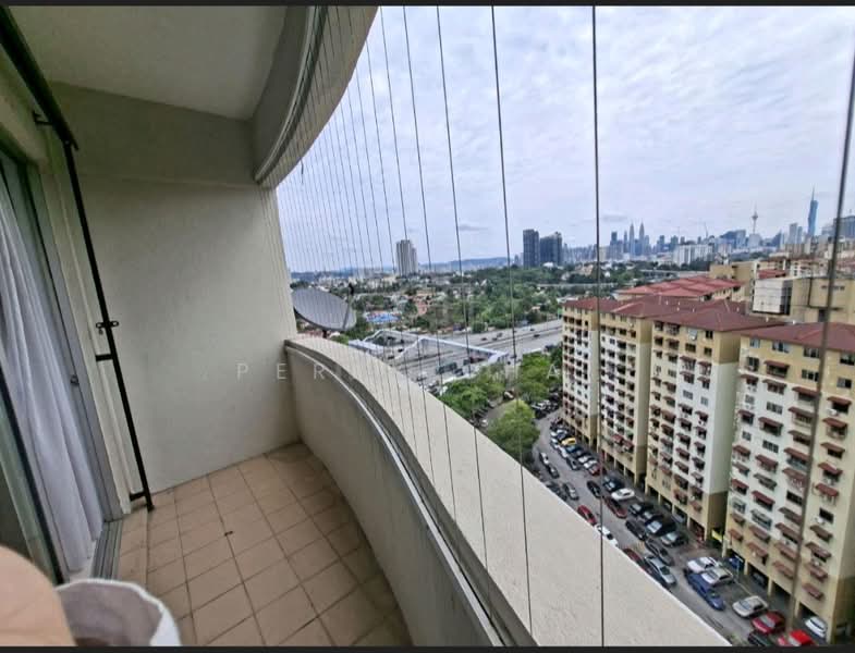 Condominium for Rent at Sentul Utama Condominium - Perry Chai - Balcony - PropertyGuru.com.my