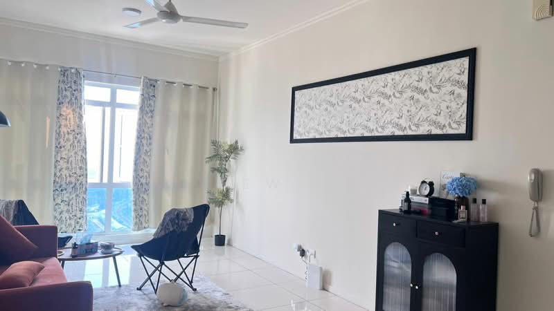Servis Apartment untuk Disewa di Eco Sky - Kew . - Living Room - PropertyGuru.com.my
