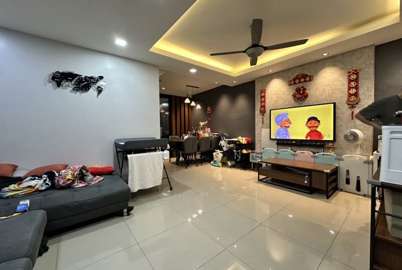Flat for Sale at Taman Desa Ablelink - JK Leong - Living Room - PropertyGuru.com.my
