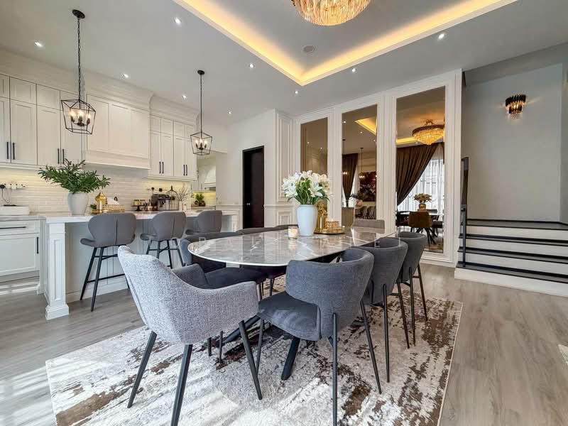 Cluster House for Sale in Eco Majestic (Semenyih) - Iqbal Rafei - Kitchen - PropertyGuru.com.my