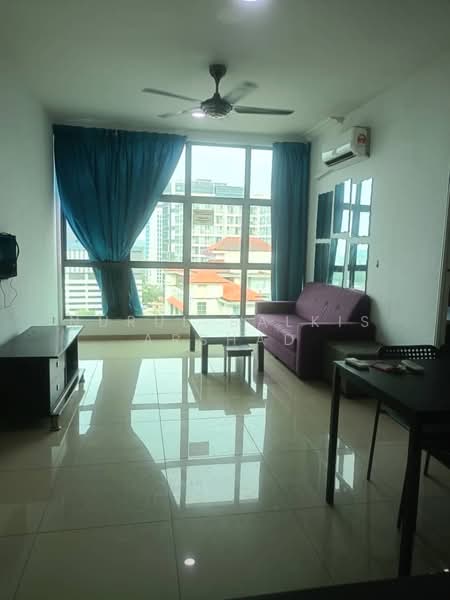 Service Residence for Sale at Vista Alam - Nurul Balkis Arshad - Living Room - PropertyGuru.com.my