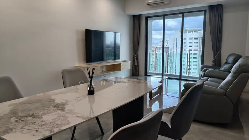 Service Residence for Rent at Ooak Serviced Apartments @ Kiara 163 - Cindy Ng - Living Room - PropertyGuru.com.my