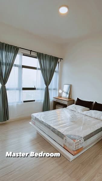 Kondominium untuk Disewa di Lakeville Residence - Ken Lai - Master Bedroom - PropertyGuru.com.my