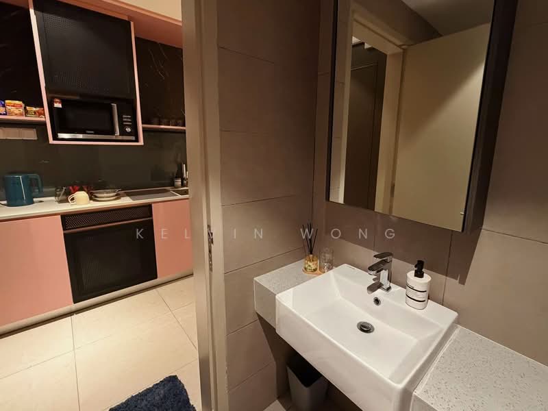 Servis Apartment untuk Disewa di Mossaz @ Empire City - Kelvin Wong - Kitchen - PropertyGuru.com.my