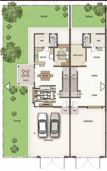 Rumah Teres 2 Tingkat untuk Dijual di City Garden (Samarahan) - Darren Ling - PropertyGuru.com.my