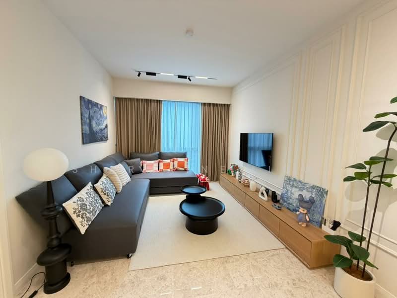 Service Residence for Rent at TRX Residences - Sharmaine Liow - Living Room - PropertyGuru.com.my