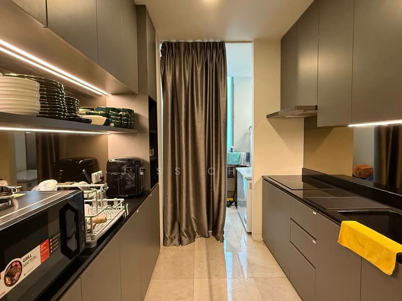 Service Residence for Sale at Tropicana The Residences - Jess Chyi - Kitchen - PropertyGuru.com.my