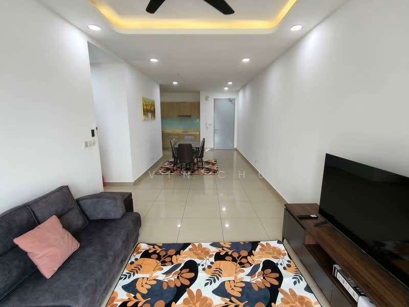 Service Residence for Rent at Meridin Bayvue Serviced Apartment - Kevin Chua - Living Room - PropertyGuru.com.my