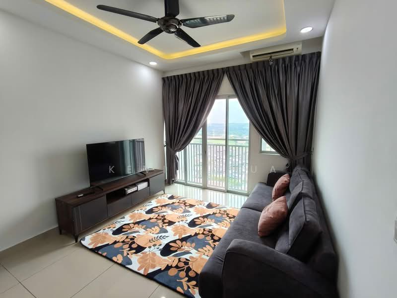 Service Residence for Rent at Meridin Bayvue Serviced Apartment - Kevin Chua - Living Room - PropertyGuru.com.my