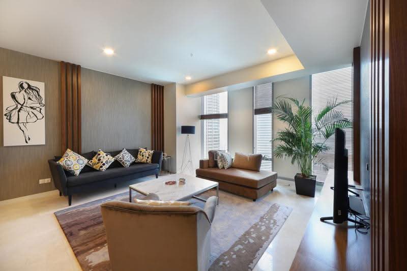Service Residence for Sale at Tropicana The Residences - Darrell Yap - Living Room - PropertyGuru.com.my