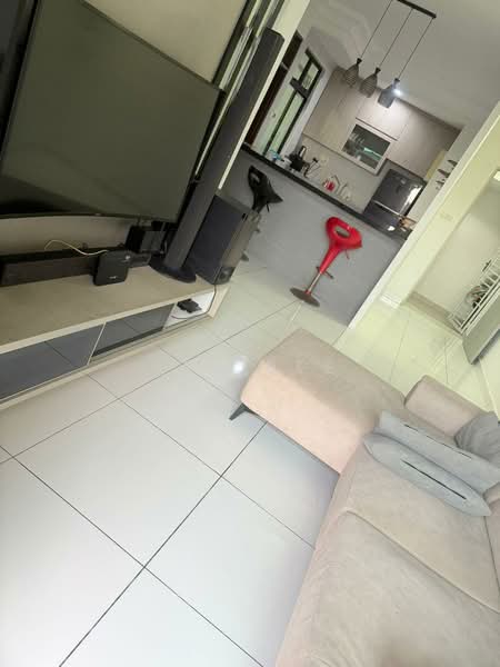 Service Residence for Rent at The Platino Serviced Apartment - Bee Bee - Living Room - PropertyGuru.com.my