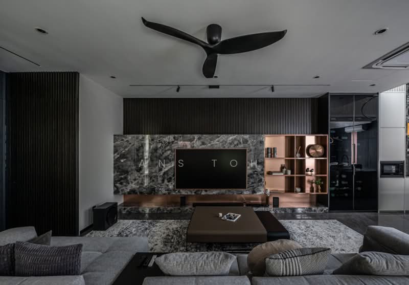 Service Residence for Sale at Twin Arkz - ANS TOH - Living Room - PropertyGuru.com.my