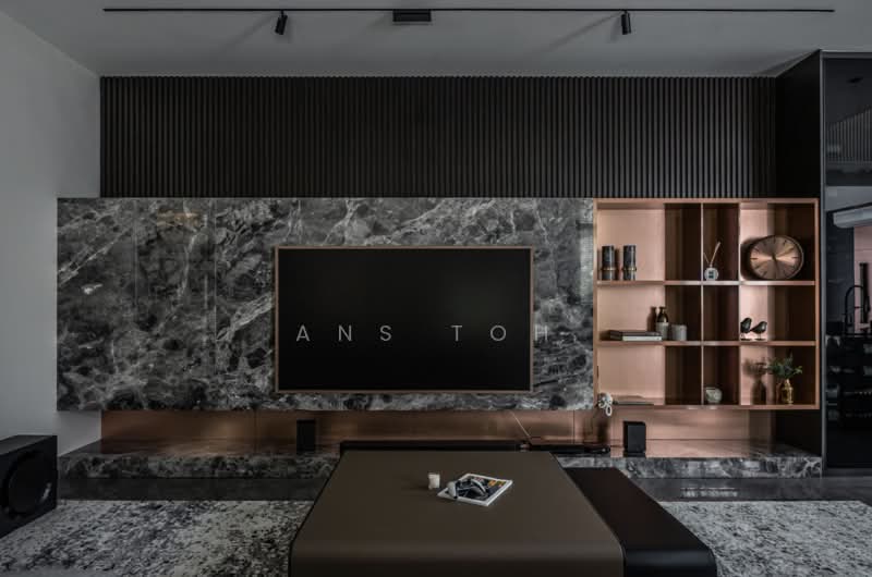 Service Residence for Sale at Twin Arkz - ANS TOH - Living Room - PropertyGuru.com.my