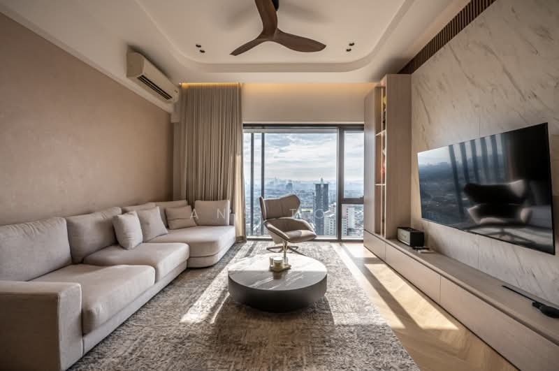Service Residence for Sale at Twin Arkz - ANS TOH - Living Room - PropertyGuru.com.my