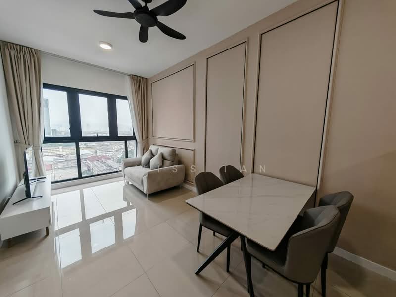 Kondominium untuk Disewa di Skyline KL - Swiss Tan - Living Room - PropertyGuru.com.my